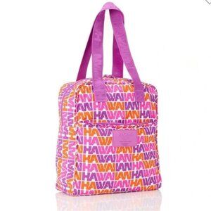 NWOT Aloha Collection Hawaii Hawaiian Airlines Vintage Flight Bag